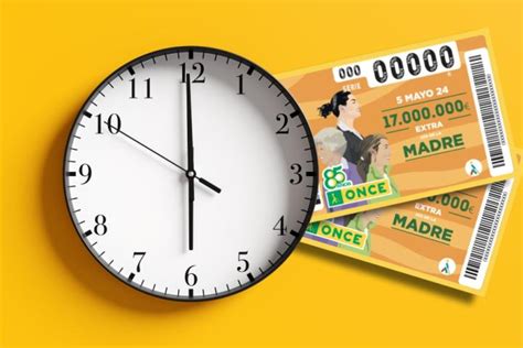 Extra del Día de la Madre ONCE 2024 horario y dónde ver el sorteo del