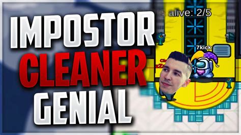 Impostor Cleaner Super Genial Among Us Modat Youtube