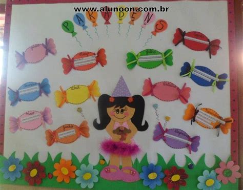 64 ideias de Mural de Aniversário! - Educação Infantil - Aluno On