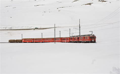 Abe Iii Of Rhb Between Ospizio Bernina And Bernina Lagalb