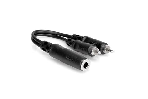 Buy Hosa Ypr Inch Tsf To Dual Rca Y Cable Online At Low Prices