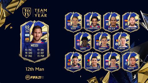 FIFA 21 TOTY Revealed (Update) | FIFA Infinity