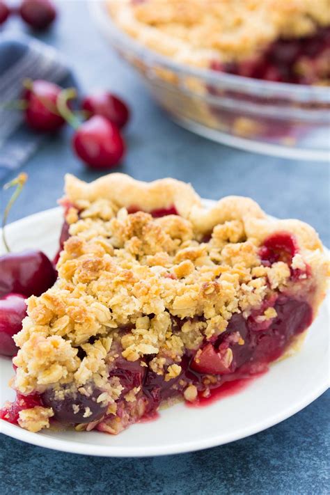 Cherry Crumble Pie Kristine S Kitchen