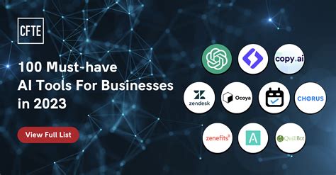 100 Must Have AI Tools For Businesses Full List CFTE