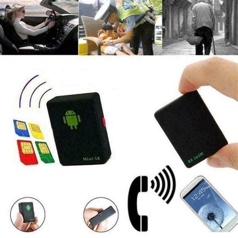 ᐉ Трекер слежения Mini ТMА8 GSM/GPRS с SIM картой на магните Black ...