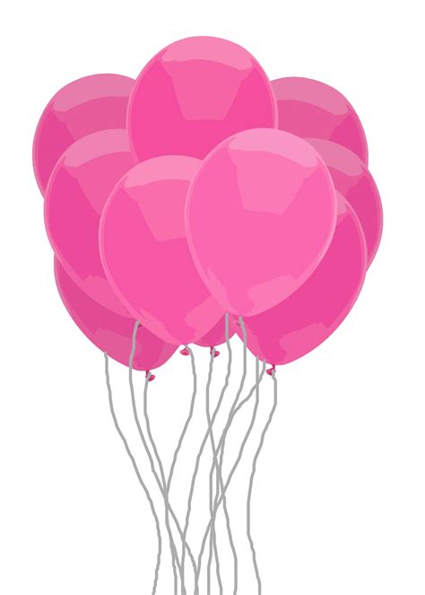 Pink Balloon Bunch Free Stock Photo - Public Domain Pictures