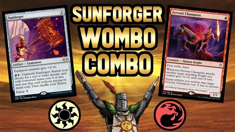 Boros Sunforger Awesome Synergy Mtg Modern Gameplay Youtube