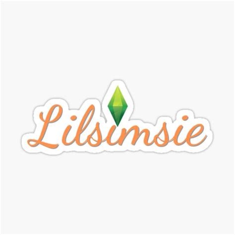 "Lilsimsie" Sticker by OpasMarc | Redbubble