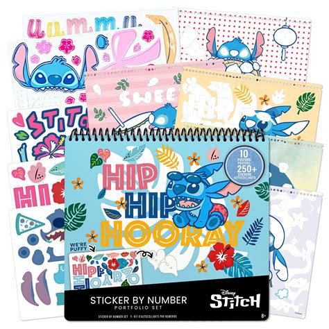 Buy Fashion Angels Disney S Stitch Sticker By Number Portfolio Stitch