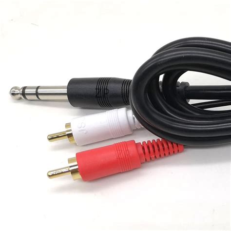 2021 635mm 14 Inch Trs Stereo Jack Male To 2 Rca Female Plug Y