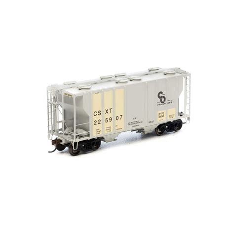 Athearn HO PS 2 2600 Covered Hopper CSX Ex C O Spring Creek Model