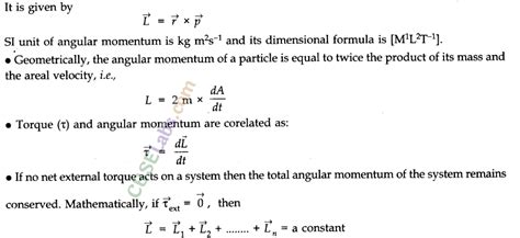 Systems Of Particles And Rotational Motion Class 11 Notes Physics