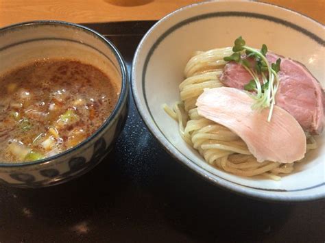 『鶏魚介の辛つけ麺850円並盛』つけ麺 いな月のレビュー ラーメンデータベース