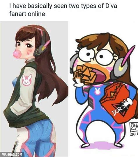 The Two Types Of D Va Fanart Besides Porn Gag