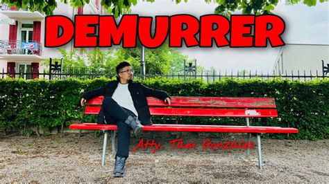 DEMURRER #191 - YouTube