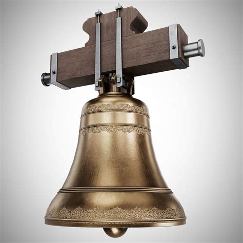 model church bell turbosquid