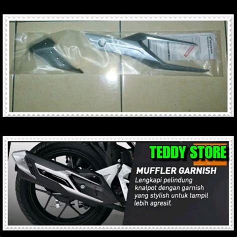 Jual Garnish Cover Muffler Garnish Knalpot Honda New Vario 125 150 ESP