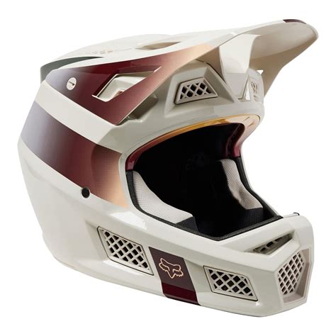 Kask Rowerowy Fox Rampage Pro Carbon Mips Glnt Vintage White Bia Y