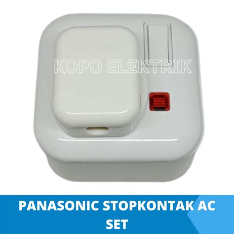 Stopkontak Stop Kontak Ac Set Panasonic Original Lazada Indonesia