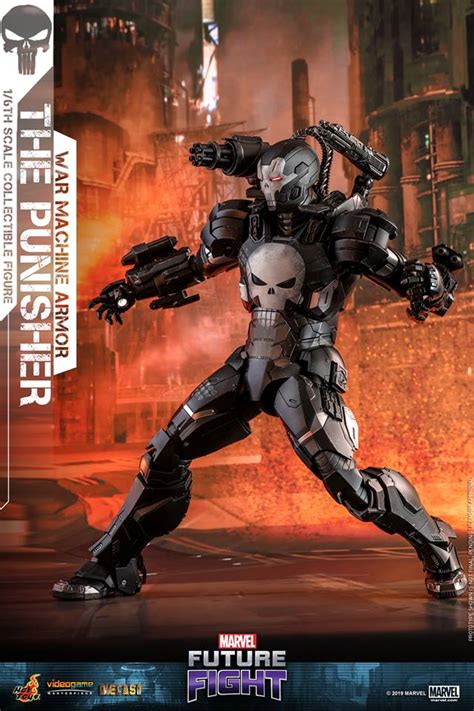 Hot Toys lança boneco da versão Justiceiro armadura do Máquina de Combate Universo Marvel