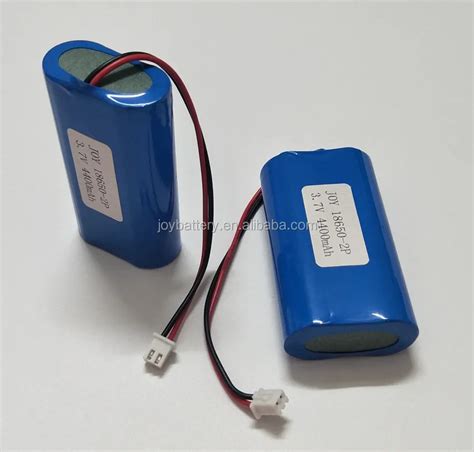 Rechargeable 3 7V 4400mAh 18650 2P Lithium Ion Battery Pack For Light