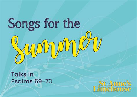 Songs for the summer – St. Annes Limehouse