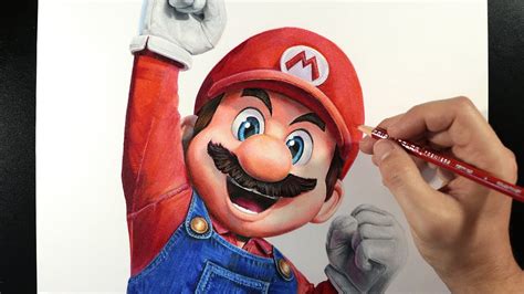 C Mo Dibujar A Mario Realista Super Mario Bros La Pel Cula