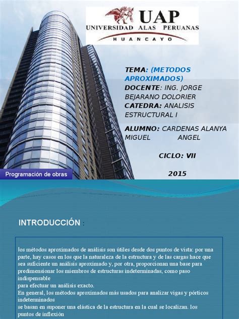 Pdf Exposicion De Analisis Estructural Dokumen Tips