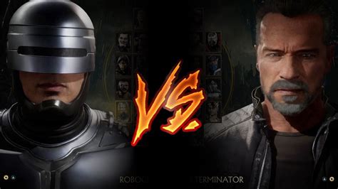 Mortal Kombat 11 Robocop Vs The Terminator VERY HARD YouTube