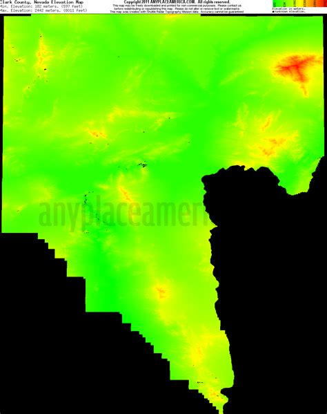 Map Of Clark County Nevada - Maps Model Online