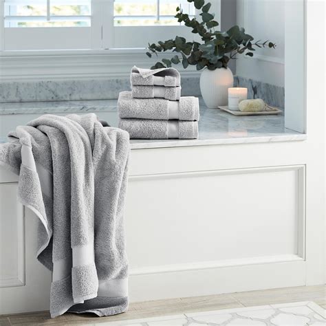 Boll And Branch The Starter Plush 8 Piece Organic Bath Towel Set Zola