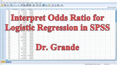 Interpreting Odds Ratio With Two Independent Variables In Binary