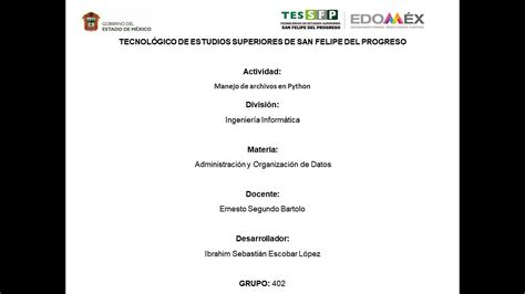 Manejo De Archivos En Python YouTube