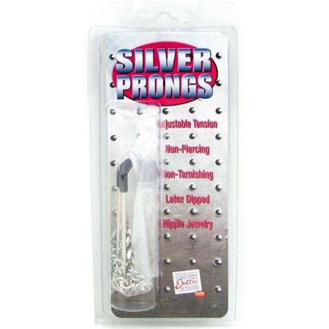 Silver Prongs Nipple Jewelry Sex Toys H Delivery Hotme