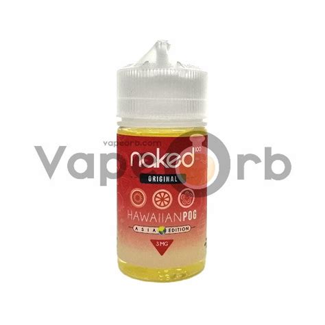Naked Asia Edition Hawaiian Pog Vape E Liquid Juice Shop