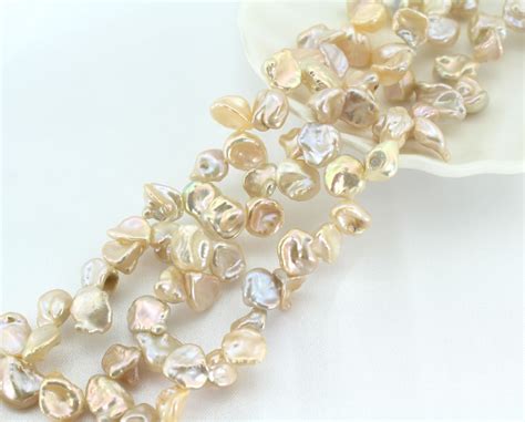 High Luster Pink Keshi Freshwater Pearls Reborn Pearls Natural Keshi