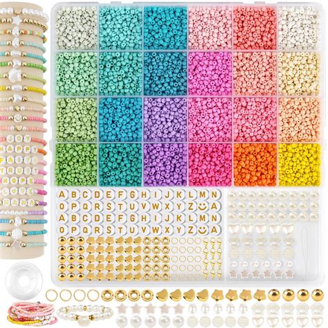 Mm Glass Seed Beads For Bracelet Jewelry Making Colors Bracelet