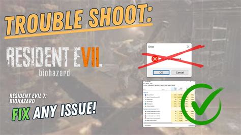 RESIDENT EVIL 7 BIOHAZARD How To Fix Crashing Lagging Freezing