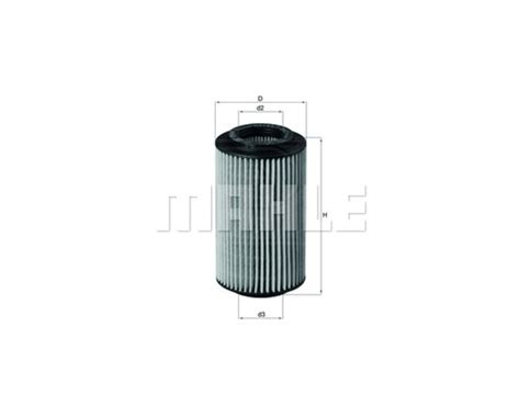 Mahle Oil Filter Ox D Ox D