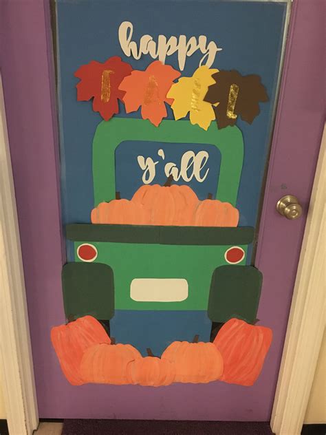 Fall Door Door Decorations Classroom Fall Classroom Decorations