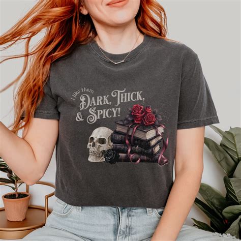 Dark Romance Reader Shirt Dark Academia Vintage Book Tee Enemies To