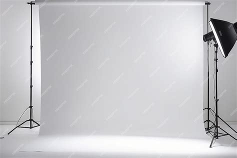 premium photo minimalist studio elegance seamless white backdrop