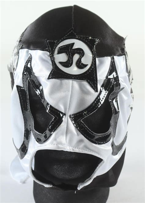 Penta El Zero Miedo Signed Aew Luchador Mask Jsa Pristine Auction