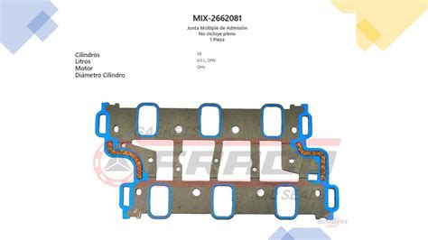 Junta M Ltiple De Admisi N Ford La Casa Del Ajuste De Tu Motor