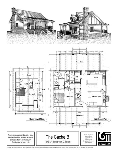 The Best Of Traditional Log Cabin Plans - New Home Plans Design