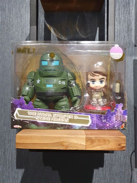 Hot Toys Marvel S What If The Hydra Stomper Steve Rogers Magnetic Function Cosbaby Set MISB