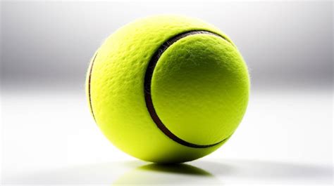 Premium AI Image | Plastic Tennis Ball on white background