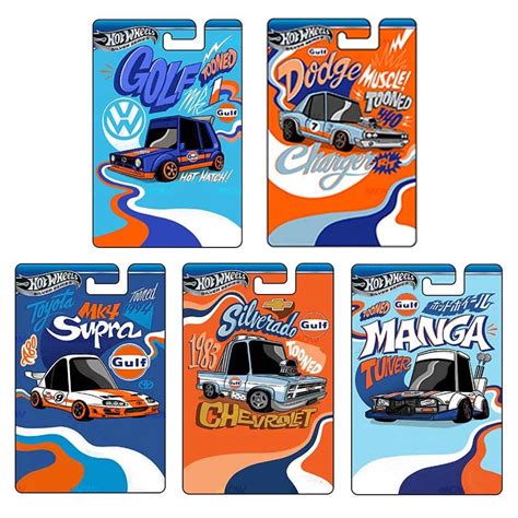 Hot Wheels Tooned Gulf Series