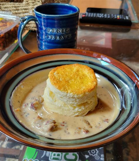 [Homemade] Biscuits & Gravy - Dining and Cooking