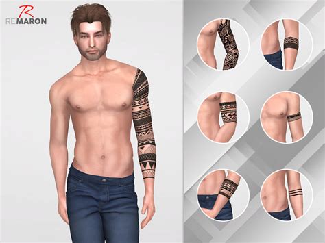 The Sims Resource Tattoo For Both Gender